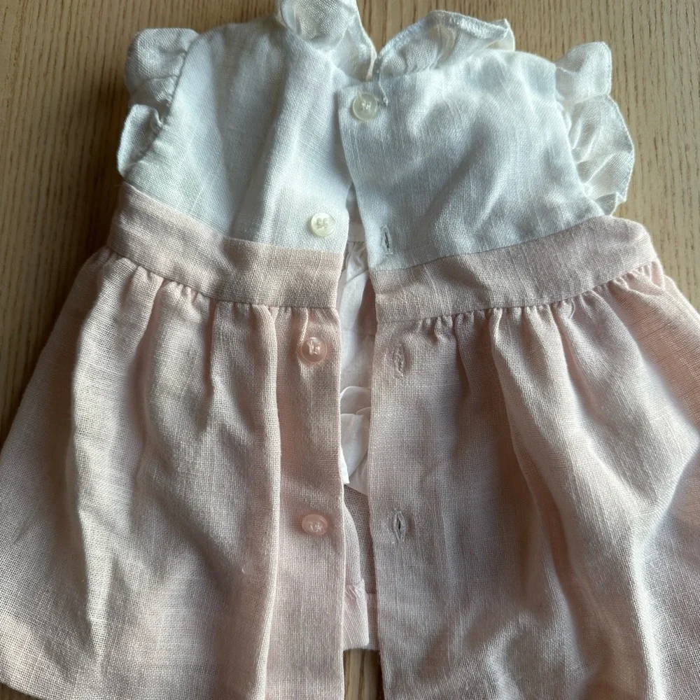 Mayoral Pink and White Kids Dress